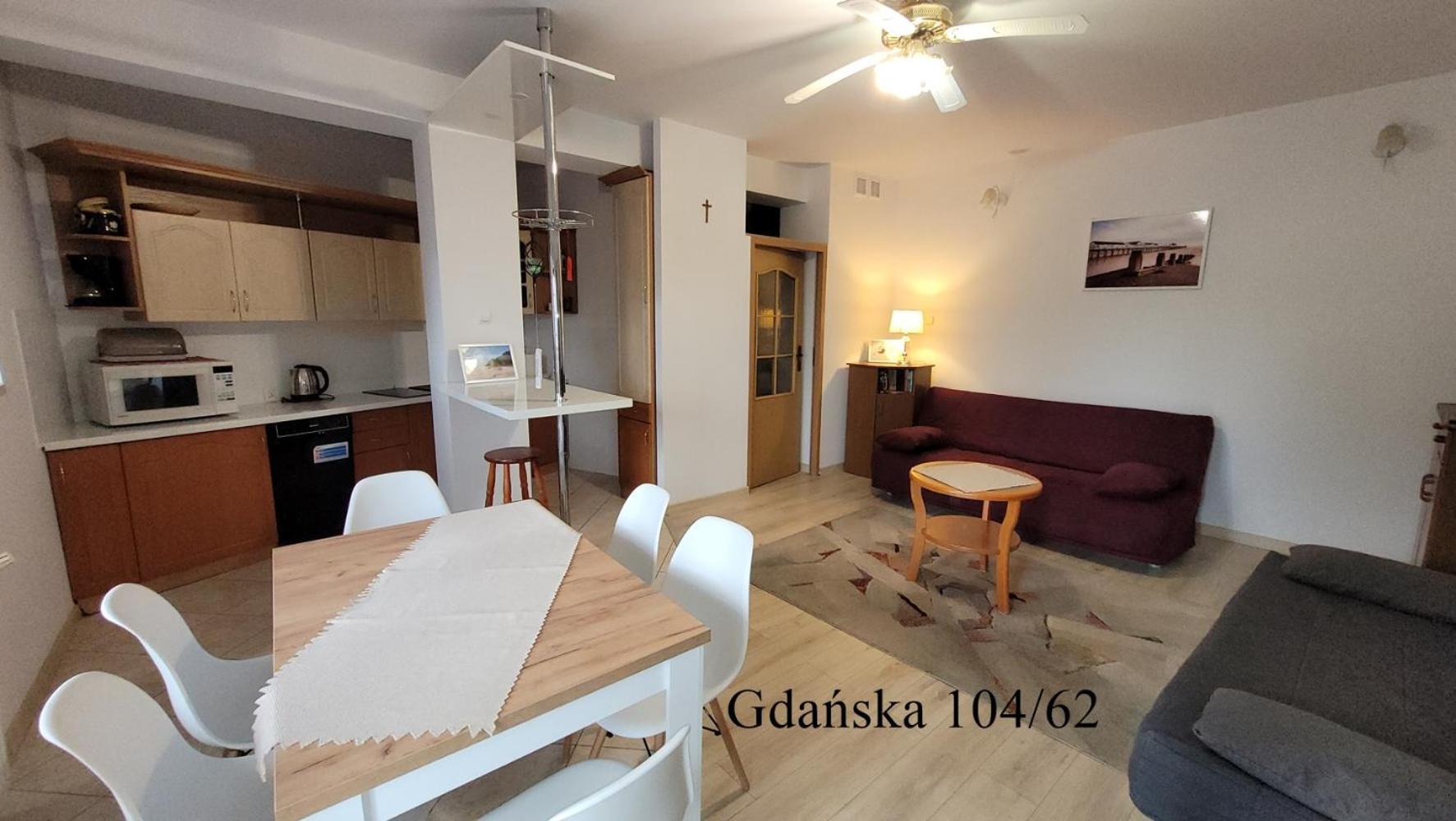 Apartament Gdanska 104/62 Krynica Morska Buitenkant foto